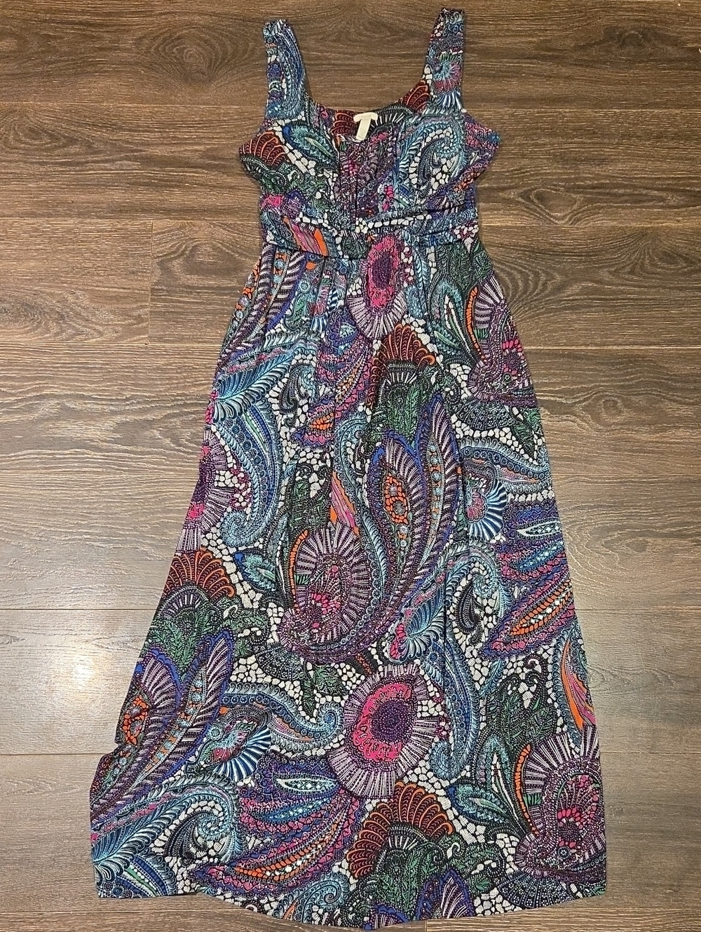 ❤️ NWOT! SOMA JERSEY MAXI DRESS WITH POCKETS, MEDIUM - Picture 2 of 8
